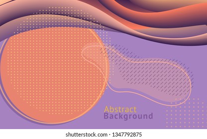 Wave abstract background vector