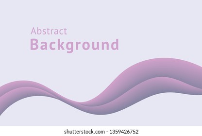Wave abstract background vector