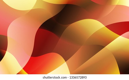 Wave Abstract Background. For Your Design Ad, Banner, Cover Page. Vector Illustration with Color Gradient