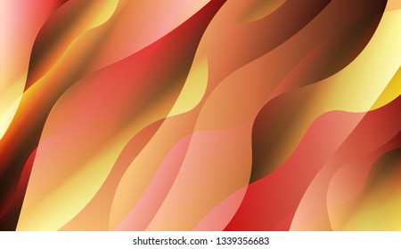 Wave Abstract Background. For Your Design Ad, Banner, Cover Page. Vector Illustration with Color Gradient