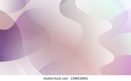 Wave Abstract Background. For Your Design Wallpapers Presentation. Vector Illustration with Color Gradient