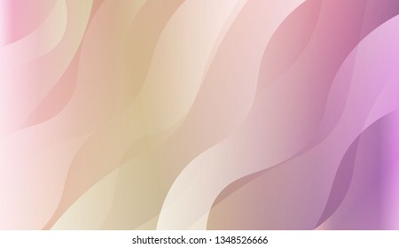 Wave Abstract Background. For Your Design Wallpapers Presentation. Vector Illustration with Color Gradient