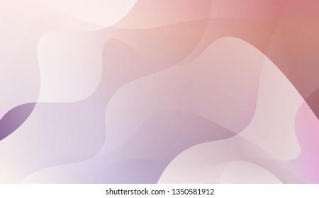Wave Abstract Background. For Your Design Wallpapers Presentation. Vector Illustration with Color Gradient
