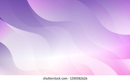 Wave Abstract Background. For Your Design Wallpapers Presentation. Vector Illustration with Color Gradient