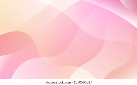 Wave Abstract Background. For Your Design Wallpapers Presentation. Vector Illustration with Color Gradient