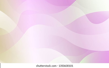 Wave Abstract Background. For Your Design Wallpapers Presentation. Vector Illustration with Color Gradient
