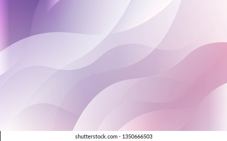 Wave Abstract Background. For Your Design Wallpapers Presentation. Vector Illustration with Color Gradient