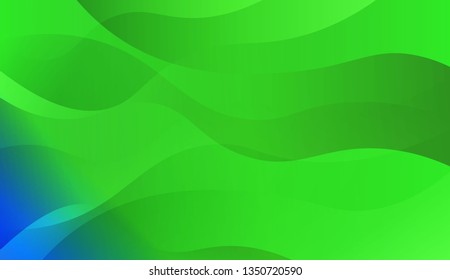 Wave Abstract Background. For Your Design Wallpapers Presentation. Vector Illustration with Color Gradient