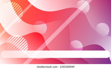 Wave Abstract Background. For Your Design Wallpaper, Presentation, Banner, Flyer, Cover Page, Landing Page. Vector Illustration with Color Gradient