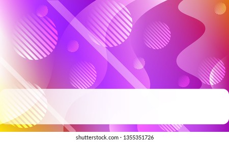 Wave Abstract Background. For Your Design Wallpaper, Presentation, Banner, Flyer, Cover Page, Landing Page. Vector Illustration with Color Gradient