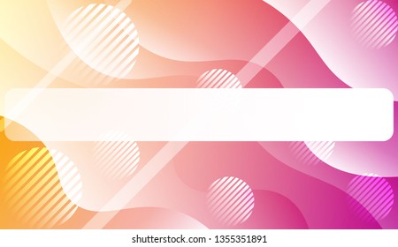 Wave Abstract Background. For Your Design Wallpaper, Presentation, Banner, Flyer, Cover Page, Landing Page. Vector Illustration with Color Gradient