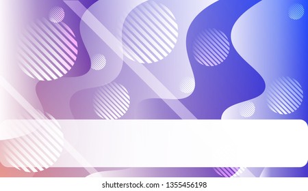 Wave Abstract Background. For Your Design Wallpapers Presentation. Vector Illustration with Color Gradient