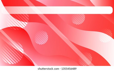 Wave Abstract Background. For Your Design Wallpapers Presentation. Vector Illustration with Color Gradient