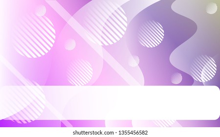 Wave Abstract Background. For Your Design Wallpapers Presentation. Vector Illustration with Color Gradient