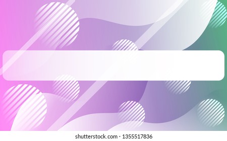 Wave Abstract Background. For Your Design Wallpapers Presentation. Vector Illustration with Color Gradient