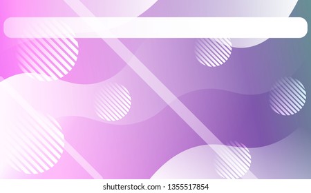 Wave Abstract Background. For Your Design Wallpapers Presentation. Vector Illustration with Color Gradient