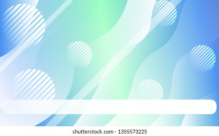 Wave Abstract Background. For Your Design Wallpapers Presentation. Vector Illustration with Color Gradient