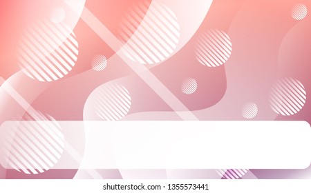 Wave Abstract Background. For Your Design Wallpapers Presentation. Vector Illustration with Color Gradient