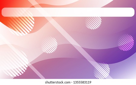 Wave Abstract Background. For Your Design Wallpapers Presentation. Vector Illustration with Color Gradient