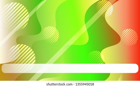 Wave Abstract Background. For Your Design Wallpaper, Presentation, Banner, Flyer, Cover Page, Landing Page. Vector Illustration with Color Gradient
