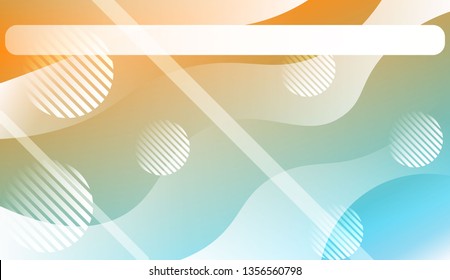 Wave Abstract Background. For Your Design Wallpaper, Presentation, Banner, Flyer, Cover Page, Landing Page. Vector Illustration with Color Gradient