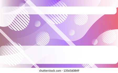 Wave Abstract Background. For Your Design Wallpapers Presentation. Vector Illustration with Color Gradient
