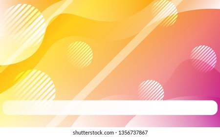 Wave Abstract Background. For Your Design Wallpaper, Presentation, Banner, Flyer, Cover Page, Landing Page. Vector Illustration with Color Gradient
