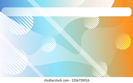 Wave Abstract Background. For Your Design Wallpaper, Presentation, Banner, Flyer, Cover Page, Landing Page. Vector Illustration with Color Gradient