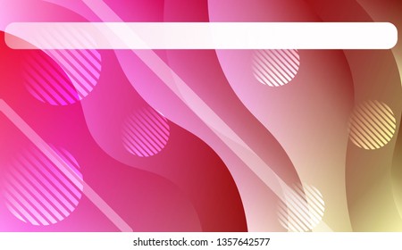 Wave Abstract Background. For Your Design Wallpapers Presentation. Vector Illustration with Color Gradient