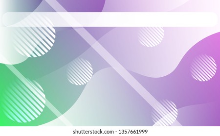 Wave Abstract Background. For Your Design Wallpapers Presentation. Vector Illustration with Color Gradient