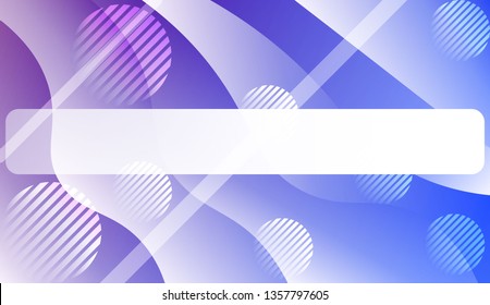 Wave Abstract Background. For Your Design Wallpapers Presentation. Vector Illustration with Color Gradient