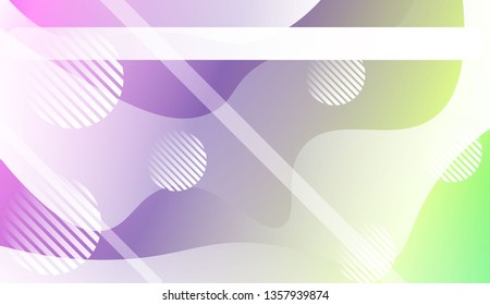 Wave Abstract Background. For Your Design Wallpapers Presentation. Vector Illustration with Color Gradient