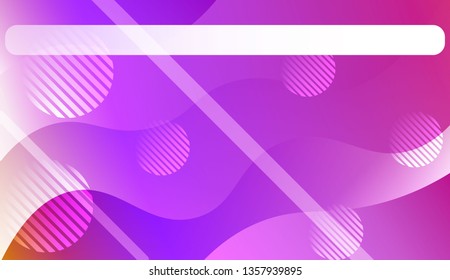 Wave Abstract Background. For Your Design Wallpaper, Presentation, Banner, Flyer, Cover Page, Landing Page. Vector Illustration with Color Gradient