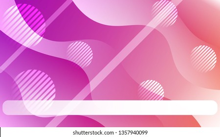 Wave Abstract Background. For Your Design Wallpaper, Presentation, Banner, Flyer, Cover Page, Landing Page. Vector Illustration with Color Gradient