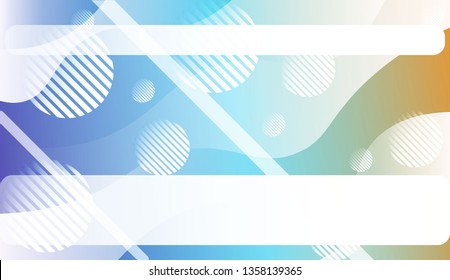 Wave Abstract Background. For Your Design Wallpaper, Presentation, Banner, Flyer, Cover Page, Landing Page. Vector Illustration with Color Gradient