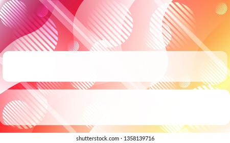 Wave Abstract Background. For Your Design Wallpaper, Presentation, Banner, Flyer, Cover Page, Landing Page. Vector Illustration with Color Gradient