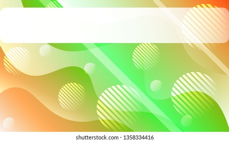 Wave Abstract Background. For Your Design Wallpaper, Presentation, Banner, Flyer, Cover Page, Landing Page. Vector Illustration with Color Gradient