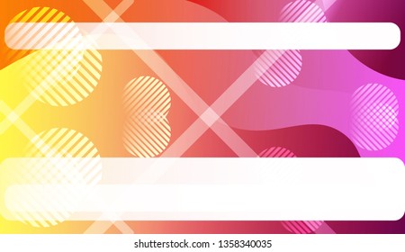 Wave Abstract Background. For Your Design Wallpaper, Presentation, Banner, Flyer, Cover Page, Landing Page. Vector Illustration with Color Gradient