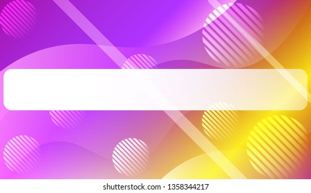 Wave Abstract Background. For Your Design Wallpaper, Presentation, Banner, Flyer, Cover Page, Landing Page. Vector Illustration with Color Gradient