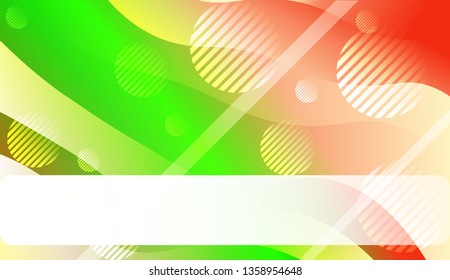 Wave Abstract Background. For Your Design Wallpaper, Presentation, Banner, Flyer, Cover Page, Landing Page. Vector Illustration with Color Gradient