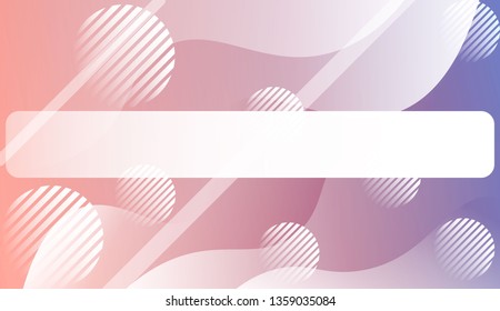 Wave Abstract Background. For Your Design Wallpapers Presentation. Vector Illustration with Color Gradient