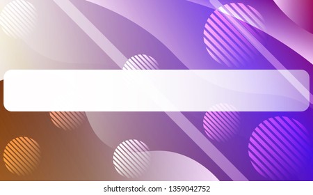 Wave Abstract Background. For Your Design Wallpapers Presentation. Vector Illustration with Color Gradient