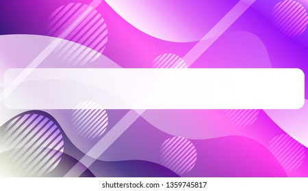 Wave Abstract Background. For Your Design Wallpapers Presentation. Vector Illustration with Color Gradient