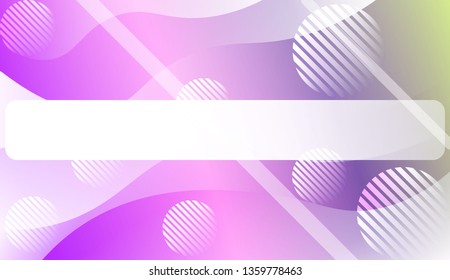 Wave Abstract Background. For Your Design Wallpapers Presentation. Vector Illustration with Color Gradient