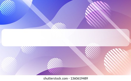 Wave Abstract Background. For Your Design Wallpapers Presentation. Vector Illustration with Color Gradient