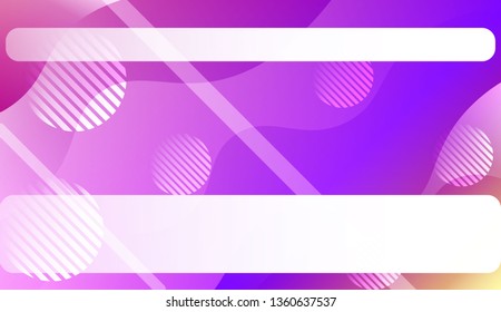 Wave Abstract Background. For Your Design Wallpaper, Presentation, Banner, Flyer, Cover Page, Landing Page. Vector Illustration with Color Gradient