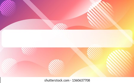 Wave Abstract Background. For Your Design Wallpaper, Presentation, Banner, Flyer, Cover Page, Landing Page. Vector Illustration with Color Gradient