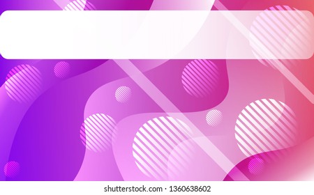 Wave Abstract Background. For Your Design Wallpaper, Presentation, Banner, Flyer, Cover Page, Landing Page. Vector Illustration with Color Gradient