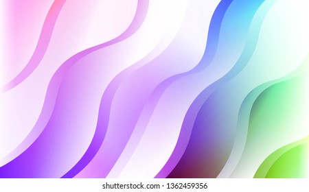Wave Abstract Background. For Your Design Wallpaper, Presentation, Banner, Flyer, Cover Page, Landing Page. Vector Illustration with Color Gradient