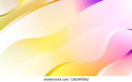 Wave Abstract Background. For Your Design Wallpaper, Presentation, Banner, Flyer, Cover Page, Landing Page. Vector Illustration with Color Gradient